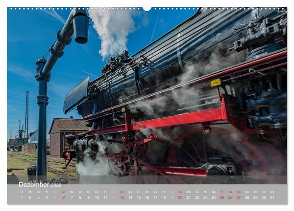 Produktbild: F&uuml;r Liebhaber des Dampfes (Wandkalender 2026 DIN A2 quer), CALVENDO Monatskalender