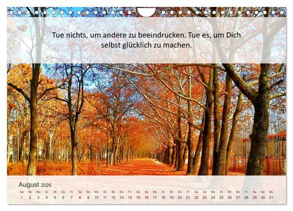 Produktbild: Motivationsspr&uuml;che Erfolgsweg (Wandkalender 2026 DIN A4 quer), CALVENDO Monatskalender