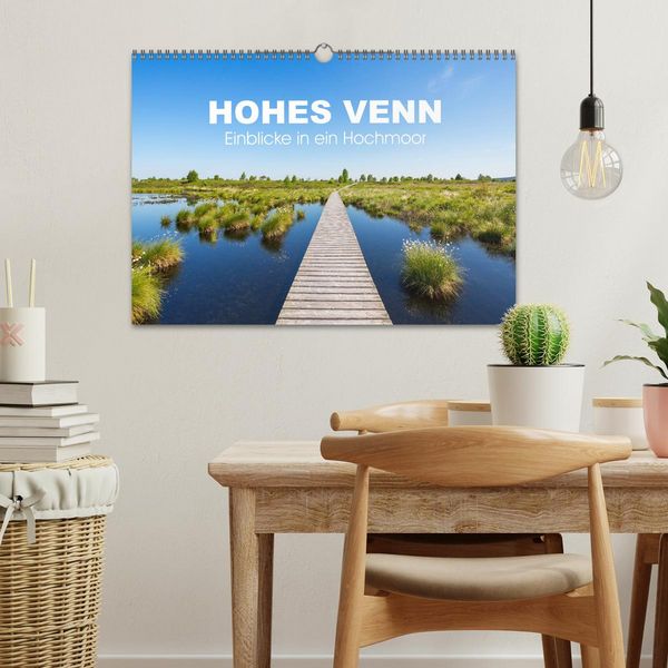 Produktbild: HOHES VENN - Einblicke in ein Hochmoor (Wandkalender 2026 DIN A3 quer), CALVENDO Monatskalender