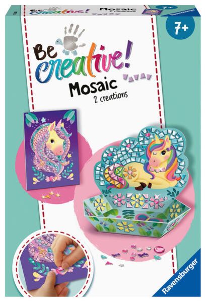 Ravensburger - Be creative - Mosaic Unicorn