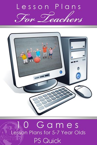 Produktbild: 10 Games Lesson Plans for 5-7 Year Olds