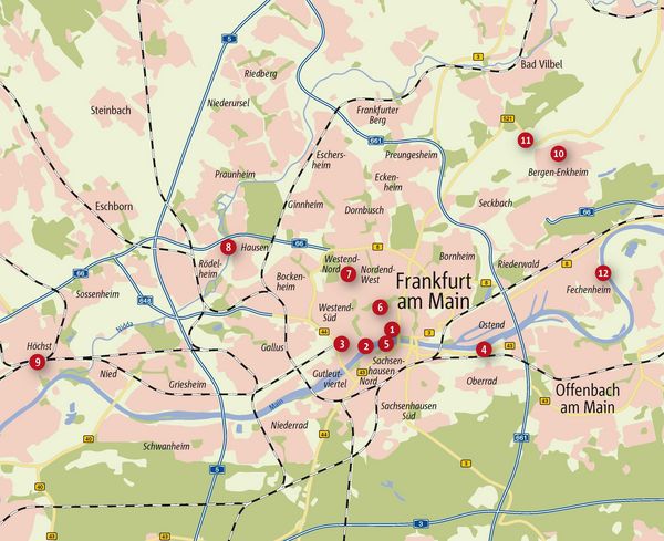 Produktbild: Zu Fu&szlig; durch Frankfurt