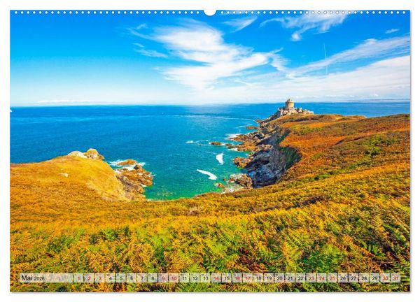 Produktbild: Reiseziel Bretagne (Wandkalender 2026 DIN A2 quer), CALVENDO Monatskalender