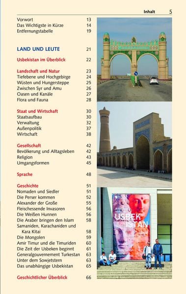 Produktbild: TRESCHER Reisef&uuml;hrer Usbekistan