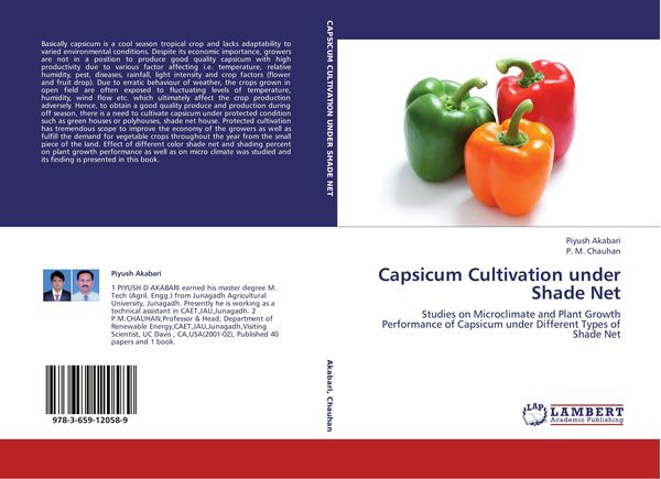 Produktbild: Capsicum Cultivation under Shade Net