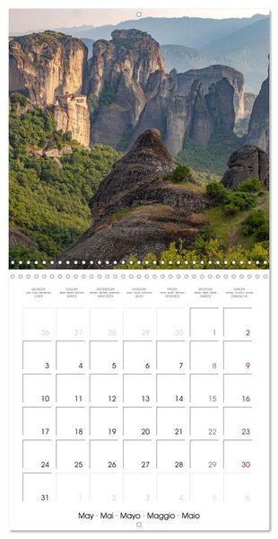 Produktbild: Europe - Greece (Wall Calendar 2027 12 &times; 12 Inch) CALVENDO 12 Month Wall Calendar