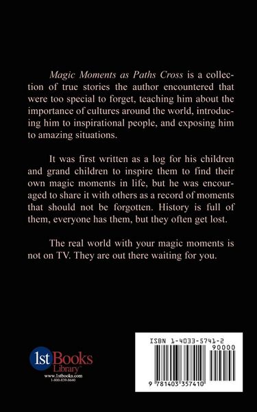 Produktbild: Magic Moments as Paths Cross