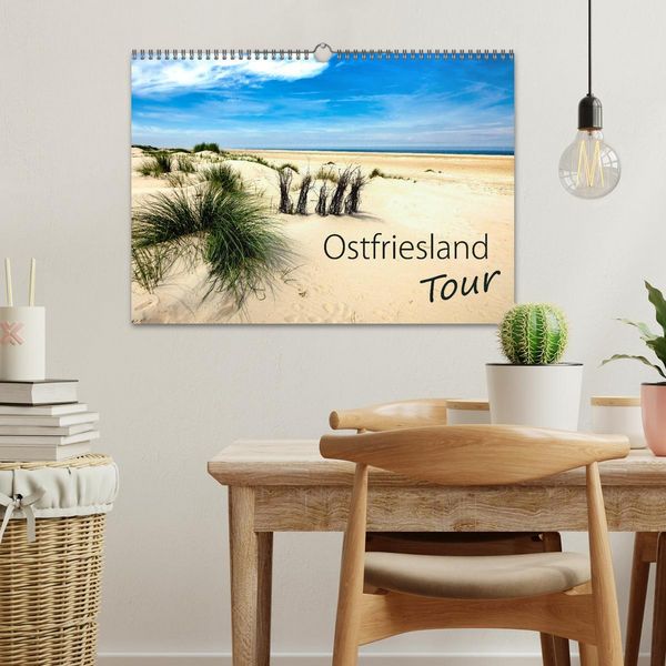 Produktbild: Ostfriesland - Tour (Wandkalender 2026 DIN A3 quer), CALVENDO Monatskalender