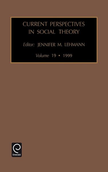 Produktbild: Current Perspectives in Social Theory