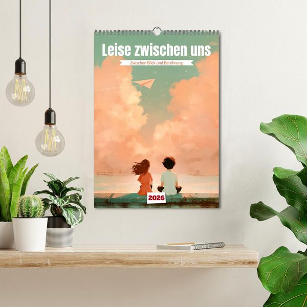 Produktbild: Leise zwischen uns (Wandkalender 2026 DIN A3 hoch), CALVENDO Monatskalender