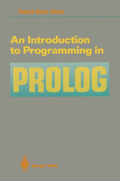 Produktbild: An Introduction to Programming in Prolog