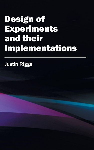 Produktbild: Design of Experiments and their Implementations
