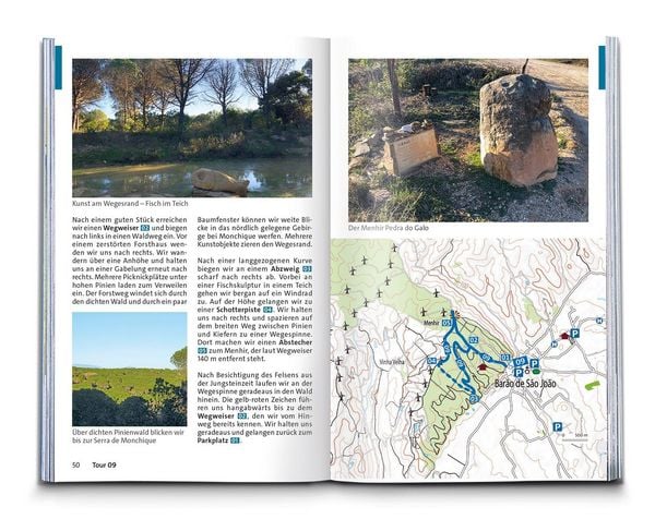 Produktbild: KOMPASS Wanderf&uuml;hrer Algarve mit Fernwanderweg Via Algarviana, 64 Touren / Etappen mit Extra-Tourenkarte