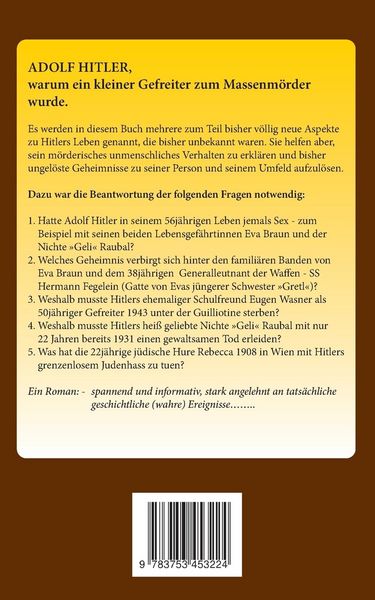 Adolf Hitler "Die Enttarnung"