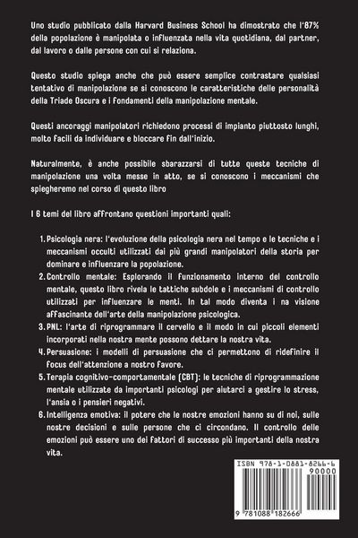Produktbild: Psicologia Nera E Manipolazione Mentale