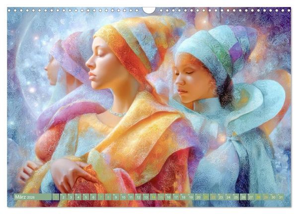 Produktbild: Imaginative Werke - Wunderbar m&auml;rchenhaft (Wandkalender 2026 DIN A3 quer), CALVENDO Monatskalender