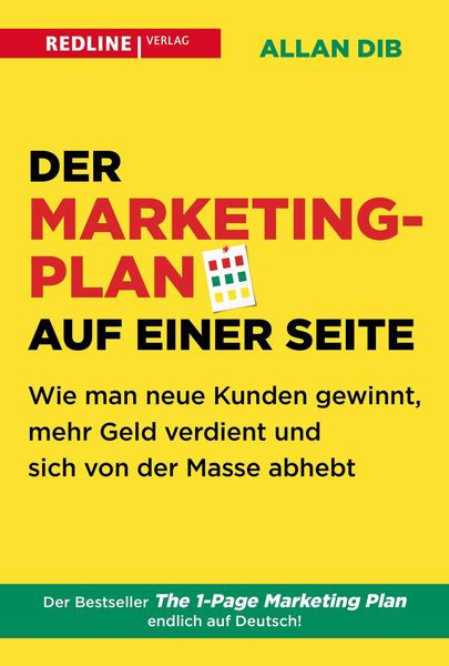 Produktbild: Der Marketingplan auf einer Seite