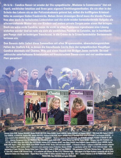 Produktbild: Candice Renoir - Sammelbox 2 - Staffel 4-6 [9 DVDs]