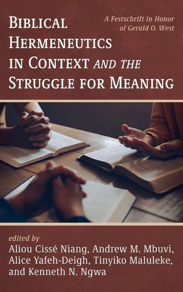 Produktbild: Biblical Hermeneutics in Context and the Struggle for Meaning