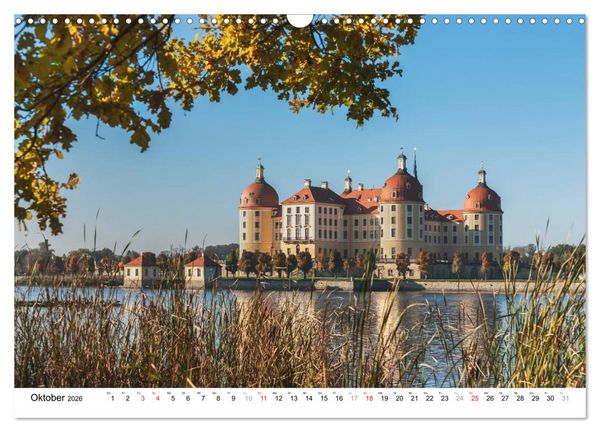 Produktbild: Sachsen (Wandkalender 2026 DIN A3 quer), CALVENDO Monatskalender