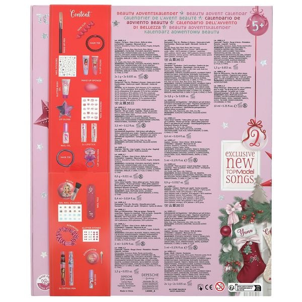 Produktbild: DEPESCHE TOPModel Adventskalender Beauty