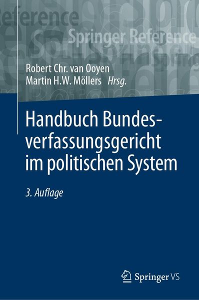 Produktbild: Handbuch Bundesverfassungsgericht im politischen System