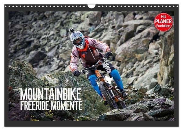 Produktbild: Mountainbike Freeride Momente (Wandkalender 2026 DIN A3 quer), CALVENDO Monatskalender