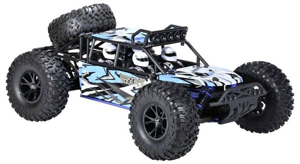 Produktbild: VRX AGAMA Blau-Schwarz Brushless 1:10 RC Modellauto Elektro Buggy Allradantrieb (4WD) RtR 2,4 GHz Inkl. Akku und Ladeger&auml;t