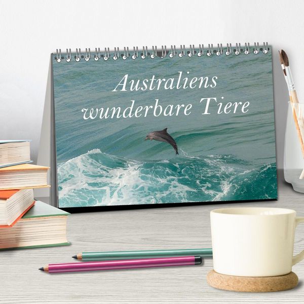 Produktbild: Australiens wunderbare Tiere (Tischkalender 2026 DIN A5 quer), CALVENDO Monatskalender