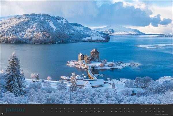 Produktbild: Land of Legends Kalender 2027 - Schottlands Burgen und Schl&ouml;sser