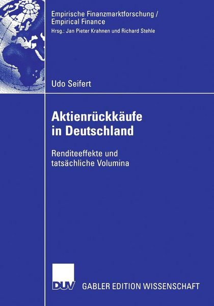Produktbild: Aktienr&uuml;ckk&auml;ufe in Deutschland
