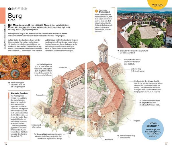 Produktbild: Vis-&agrave;-Vis Reisef&uuml;hrer Slowenien