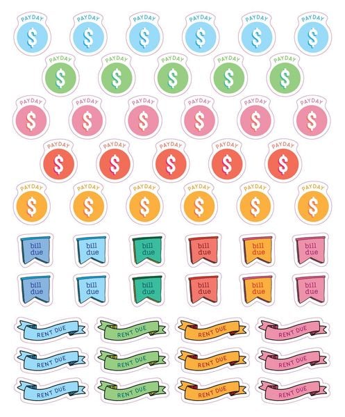 Produktbild: So. Many. Planner Stickers.