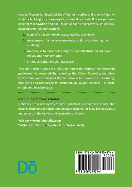 Produktbild: How to Account for Sustainability