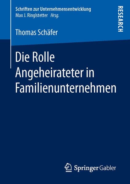 Produktbild: Die Rolle Angeheirateter in Familienunternehmen