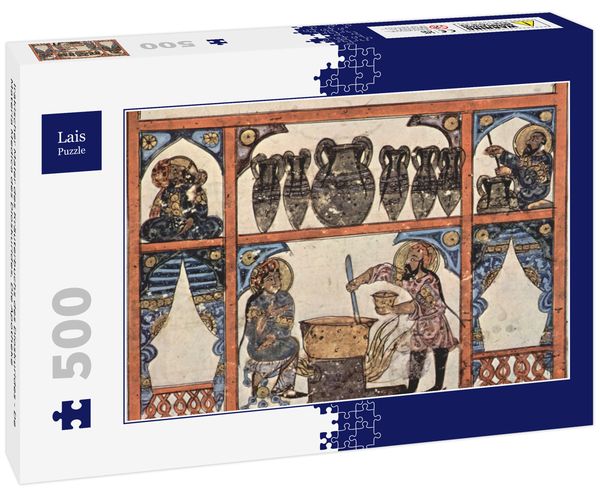 Lais Puzzle Irakischer Maler des Kräuterbuchs des Dioskurides - De Materia Medica des Dioskurides, Die Apotheke 500 Teile