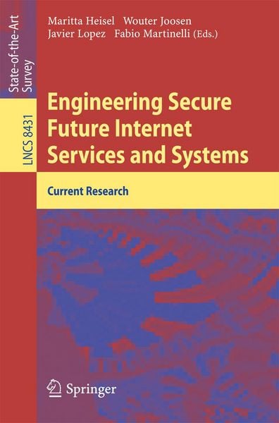 Produktbild: Engineering Secure Future Internet Services and Systems