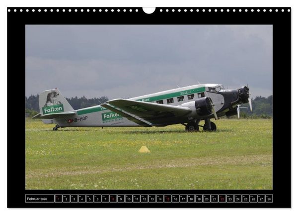 Produktbild: JU-AIR Ju-52 (Wandkalender 2026 DIN A3 quer), CALVENDO Monatskalender