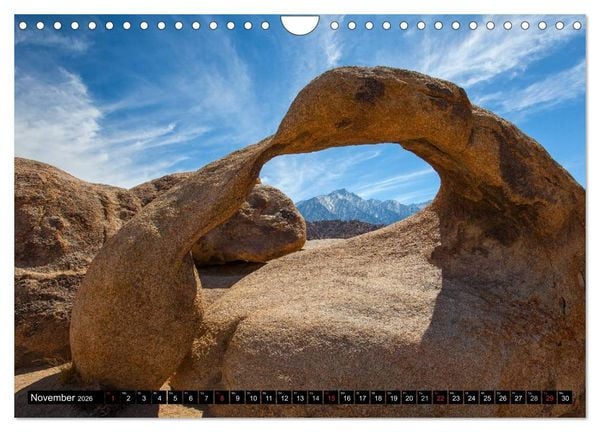 Produktbild: USA Kalender Deluxe (Wandkalender 2026 DIN A4 quer), CALVENDO Monatskalender