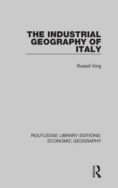 Produktbild: An Industrial Geography of Italy