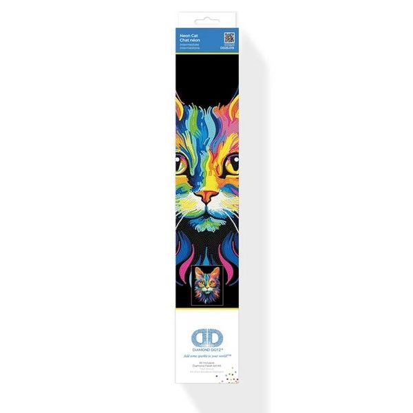 Produktbild: DIAMOND DOTZ - Diamond Painting Neon Katze
