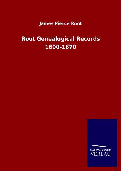 Produktbild: Root Genealogical Records 1600-1870
