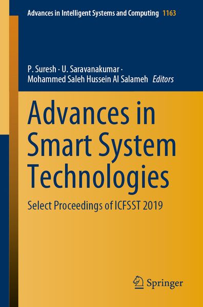 Produktbild: Advances in Smart System Technologies