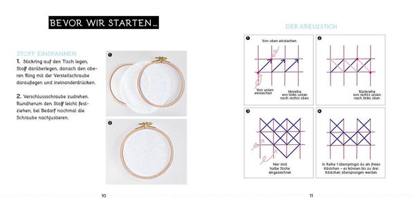 DMC Kreuzstichbuch „Baby Stars“ – 40 Seiten Mit Niedlichen Motiven Für Baby-Accessoires