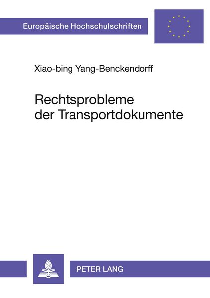 Produktbild: Rechtsprobleme der Transportdokumente