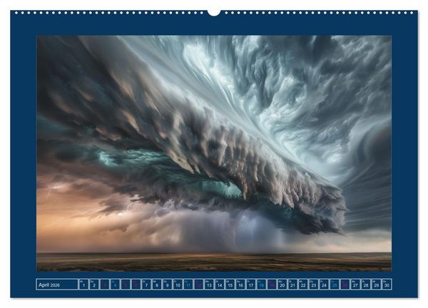 Produktbild: Im Bann der Naturgewalten (Wandkalender 2026 DIN A2 quer), CALVENDO Monatskalender
