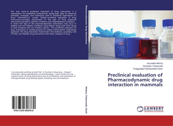 Produktbild: Preclinical evaluation of Pharmacodynamic drug interaction in mammals