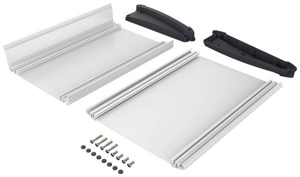 Produktbild: Bopla ALU-TOPLINE ATPH 1850-250 Pult-Geh&auml;use (L x B x H) 250 x 181 x 53 mm Aluminium, ABS Graphitgrau (RAL 7024), Natur 1 St.