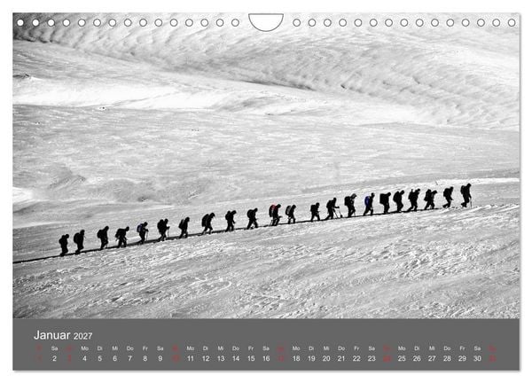 Produktbild: Bergsteigen - Extremsport am Limit (Wandkalender 2027 DIN A4 quer), CALVENDO Monatskalender