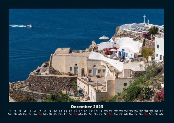 Produktbild: Landschaftskalender 2025 Fotokalender DIN A4
